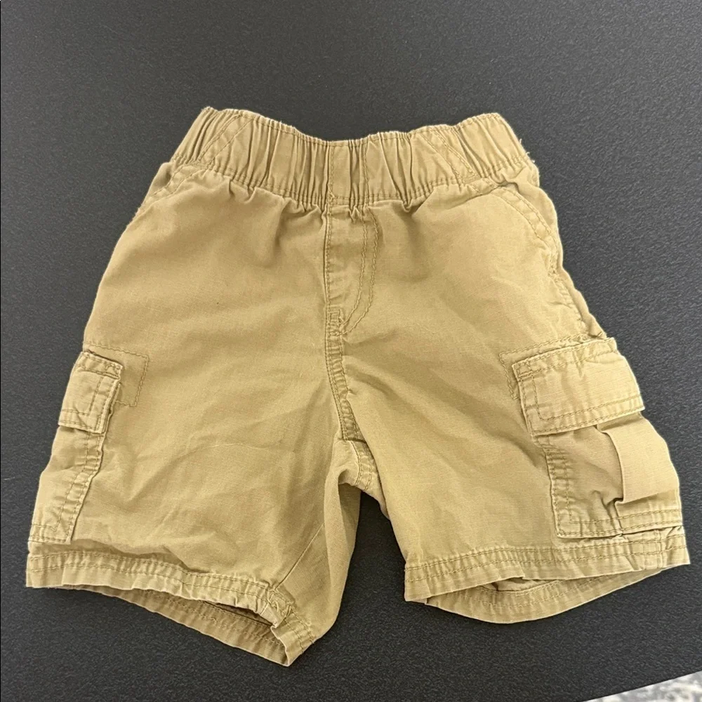 The Children's Place Tan Cargo Shorts Elastic Waist